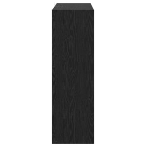 Βιβλιοθήκη Μαύρη Δρυς 102 x 32 x 102 εκ - Pakobazaar