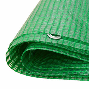 Τεντόπανα με Θηλιές Πράσινο 2 x 3 μ 140 gsm PE