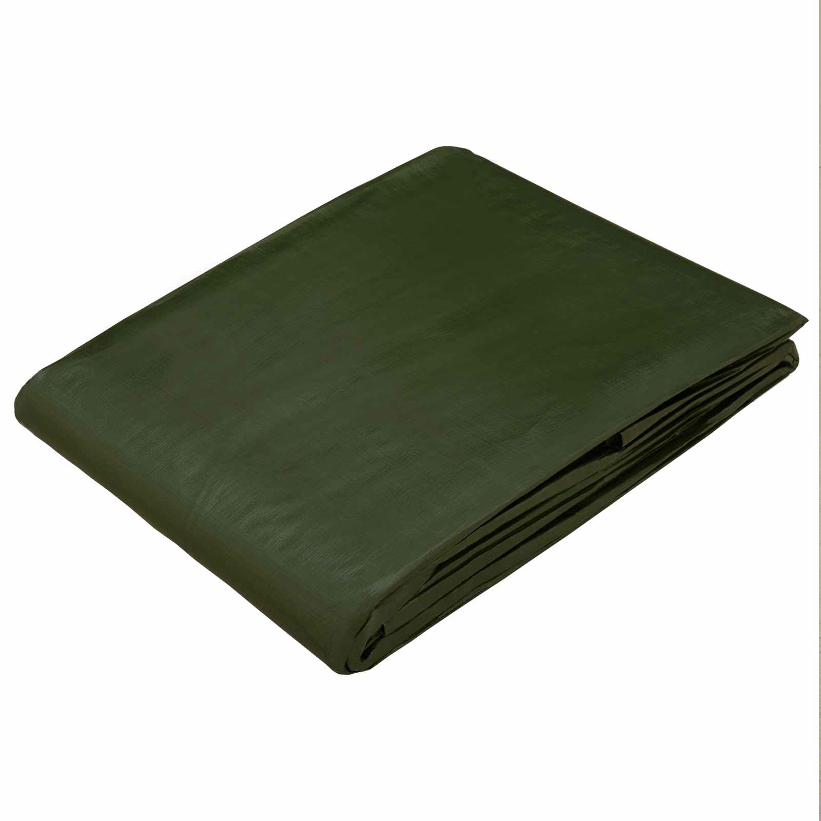 Τεντόπανα με Θηλιές Πράσινο 8 x 10 μ 180 gsm PE - Pakobazaar