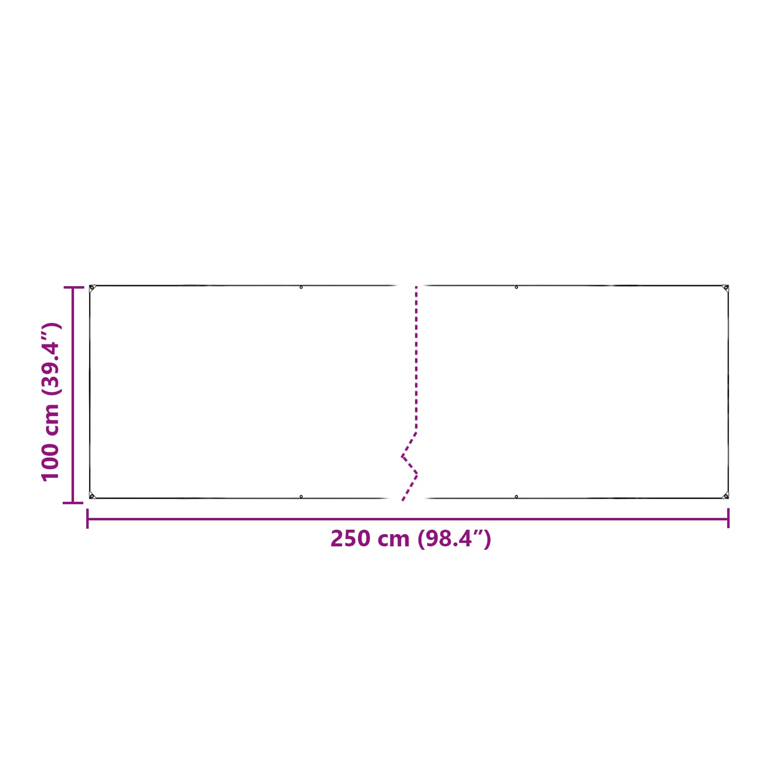 Μουσαμάς Διαφανές 2,5 x 1 μ PE - Pakobazaar