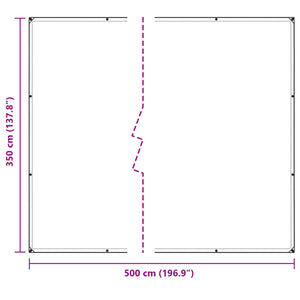 Μουσαμάς Διαφανές 5 x 3,5 μ PE - Pakobazaar