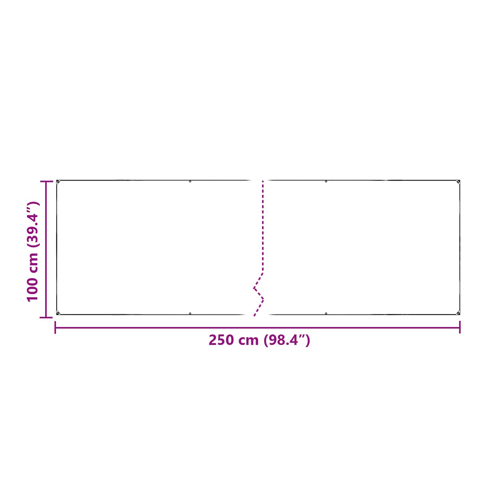 Μουσαμάς 350 gsm Διαφανές 2,5 x 1 μ PVC - Pakobazaar