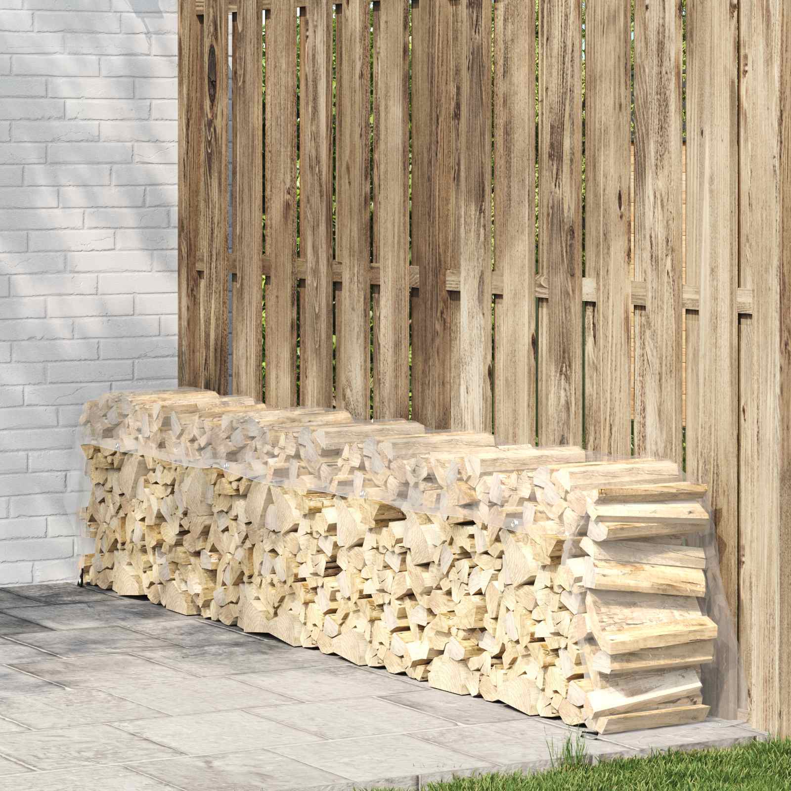 Μουσαμάς 350 gsm Διαφανές 6 x 1,5 μ PVC - Pakobazaar