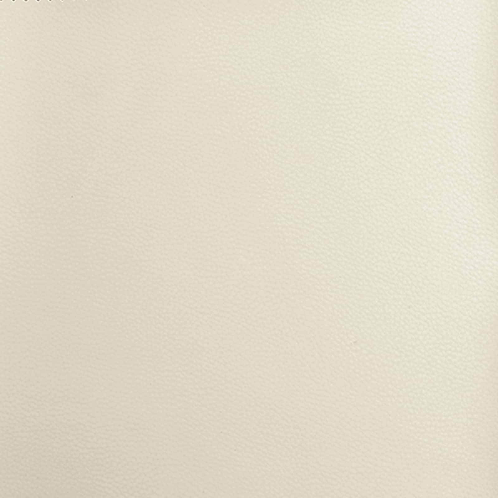 Αναπαυτική Καρέκλα Κρεμ Τεχνητό Δέρμα - Pakobazaar