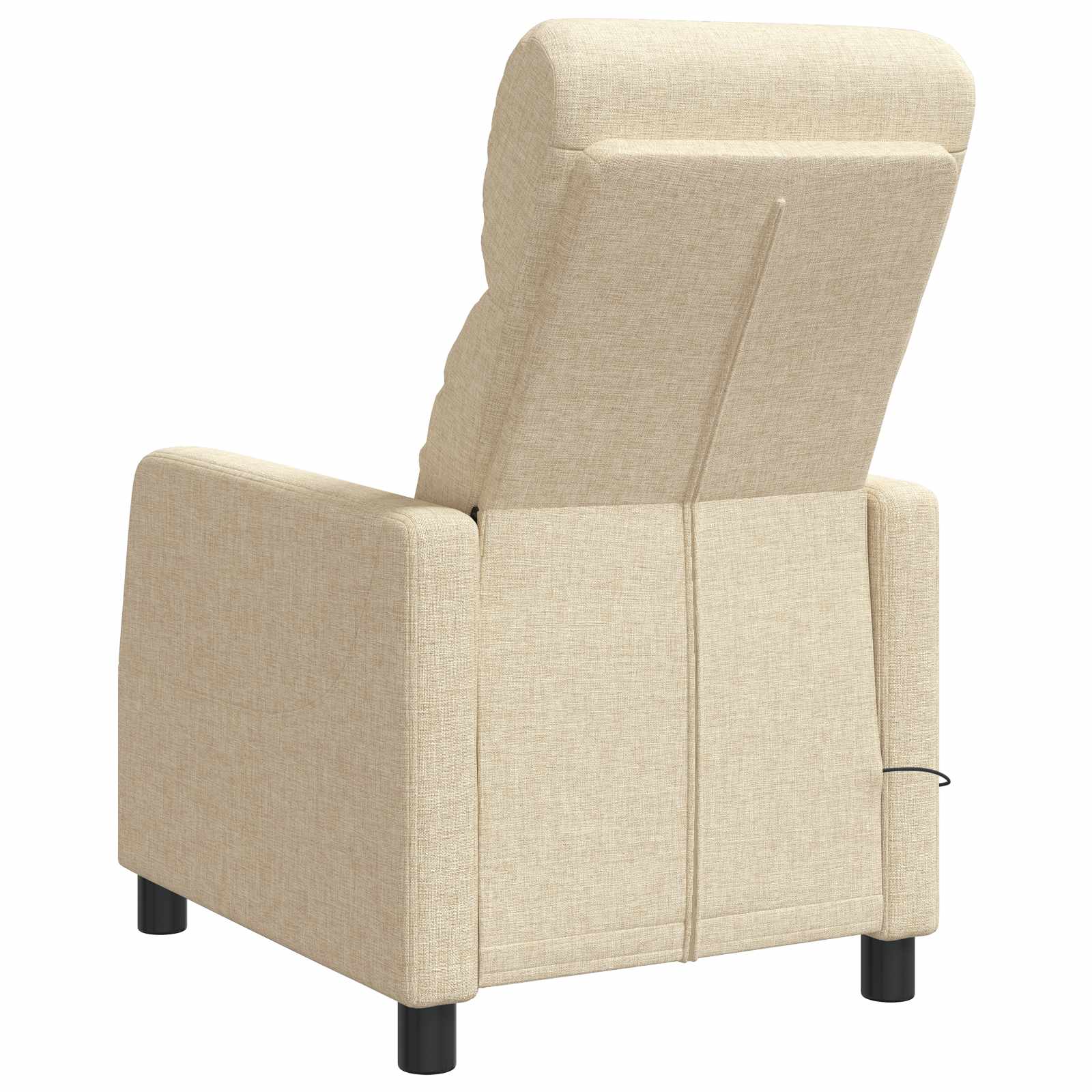 Κάθισμα μασάζ Κρεμ Ύφασμα