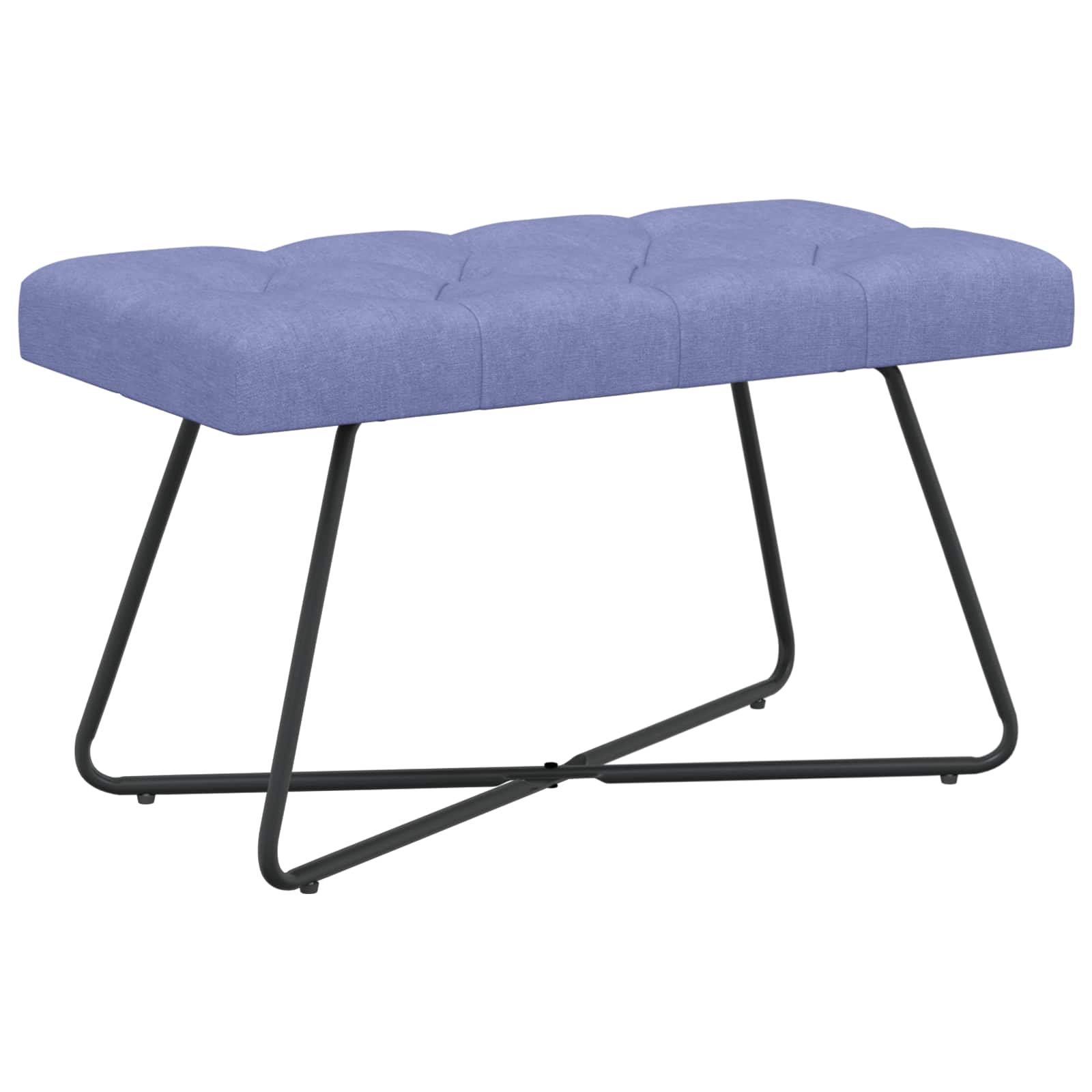 Πάγκος με κουμπωτές επιφάνειες Μπλε τζην 80 x 40 x 46 εκ.