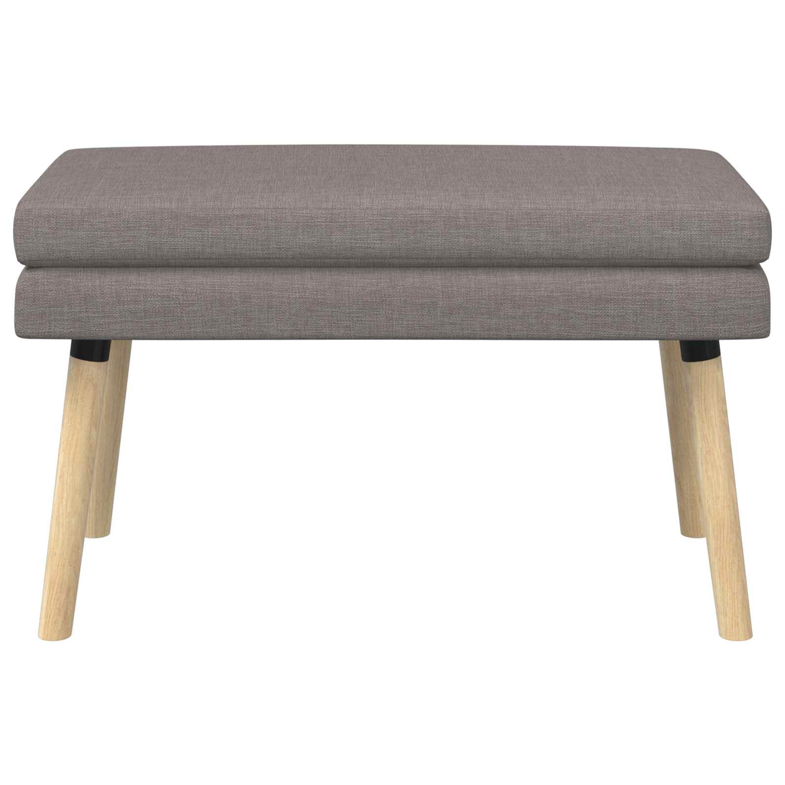 Διπλή Επίστρωση Πάγκος Taupe 80 x 40 x 47 εκ. Ύφασμα