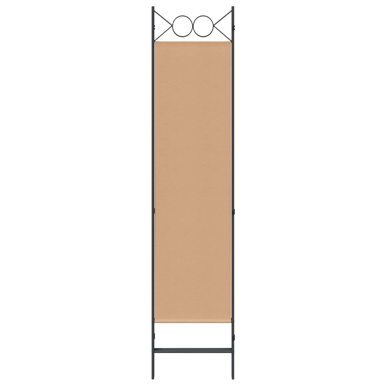 3-Panel Room Divider Μπεζ 120 x 180 cm Ύφασμα - Pakobazaar