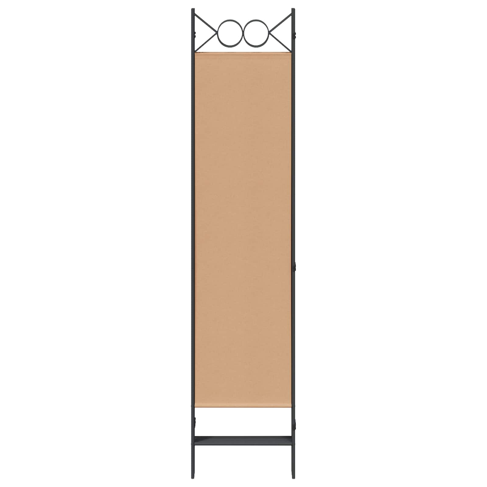 5-Panel Διχοτόμος Μπεζ 200 x 180 cm Ύφασμα - Pakobazaar