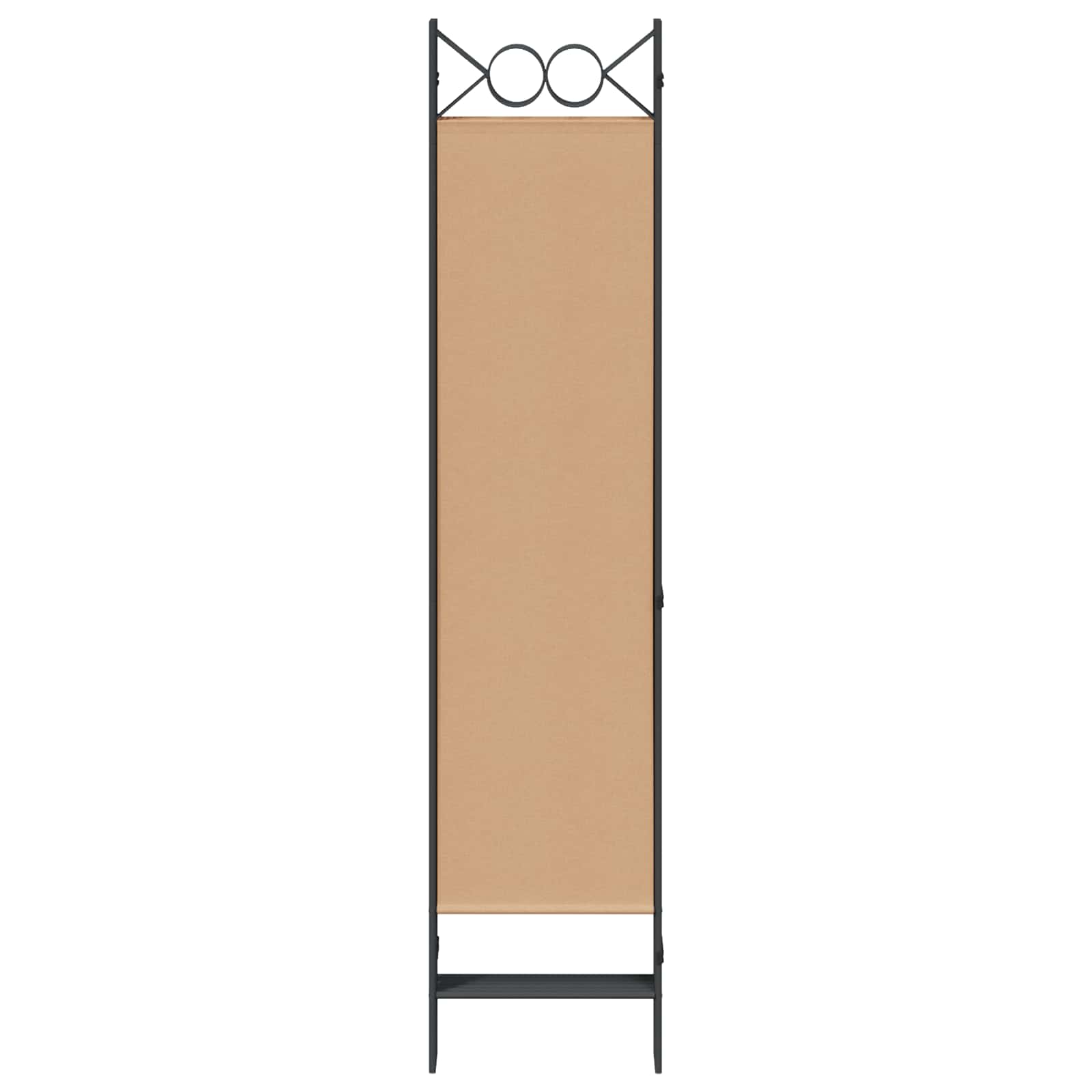 Διαχωριστικό Δωματίου 6-Πάνελ Μπεζ 240 x 180 cm Ύφασμα - Pakobazaar