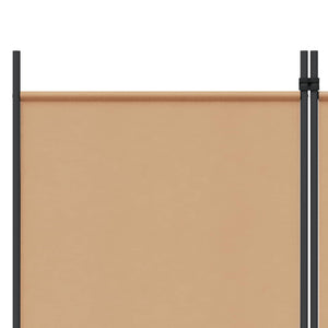 Διαχωριστικό Δωματίου Μπεζ 150 x 180 cm Ύφασμα - Pakobazaar