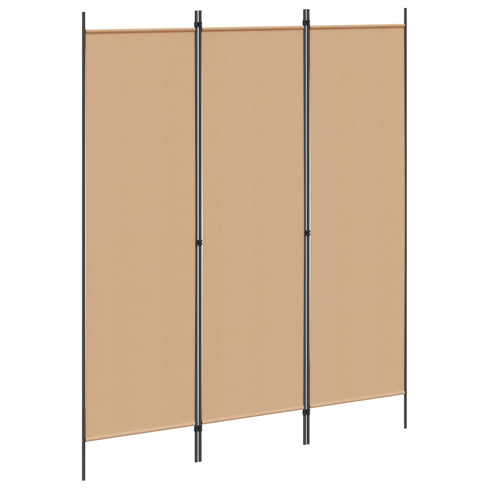Διαχωριστικό Δωματίου Μπεζ 150 x 180 cm Ύφασμα - Pakobazaar