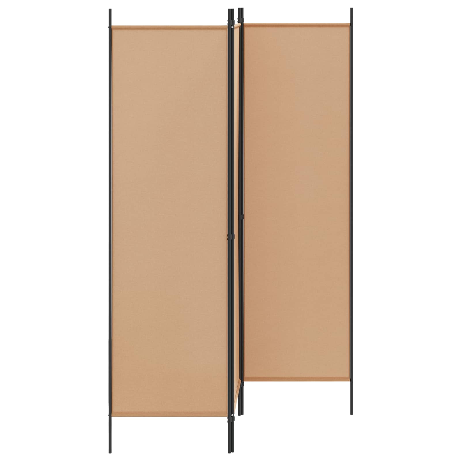 Διαχωριστικό Δωματίου Μπεζ 150 x 180 cm Ύφασμα - Pakobazaar