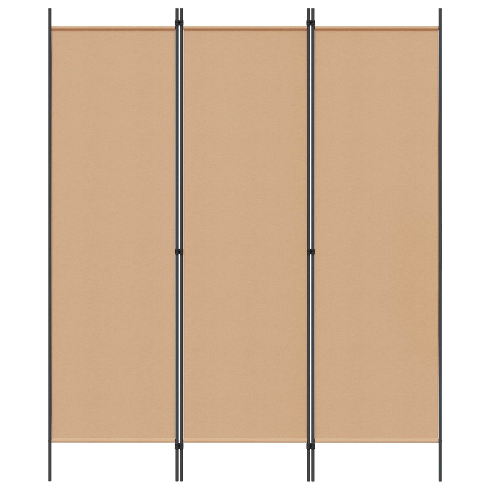 Διαχωριστικό Δωματίου Μπεζ 150 x 180 cm Ύφασμα - Pakobazaar