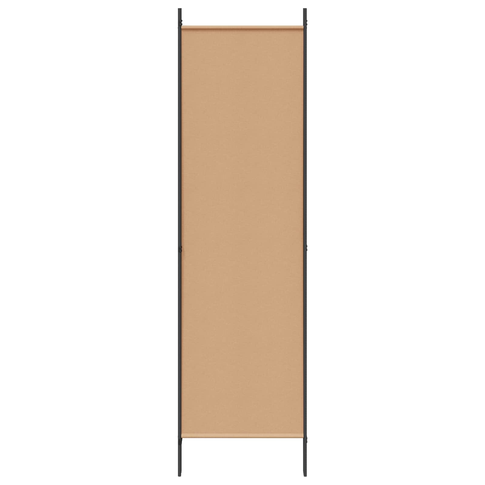 4-Πίνακας Διαχωριστικός Μπεζ 200 x 180 cm Ύφασμα - Pakobazaar