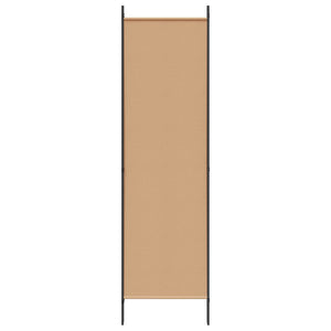 4-Πίνακας Διαχωριστικός Μπεζ 200 x 180 cm Ύφασμα - Pakobazaar