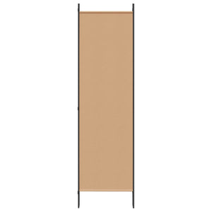 5-Panel Διχοτόμος Μπεζ 250 x 180 cm Ύφασμα - Pakobazaar