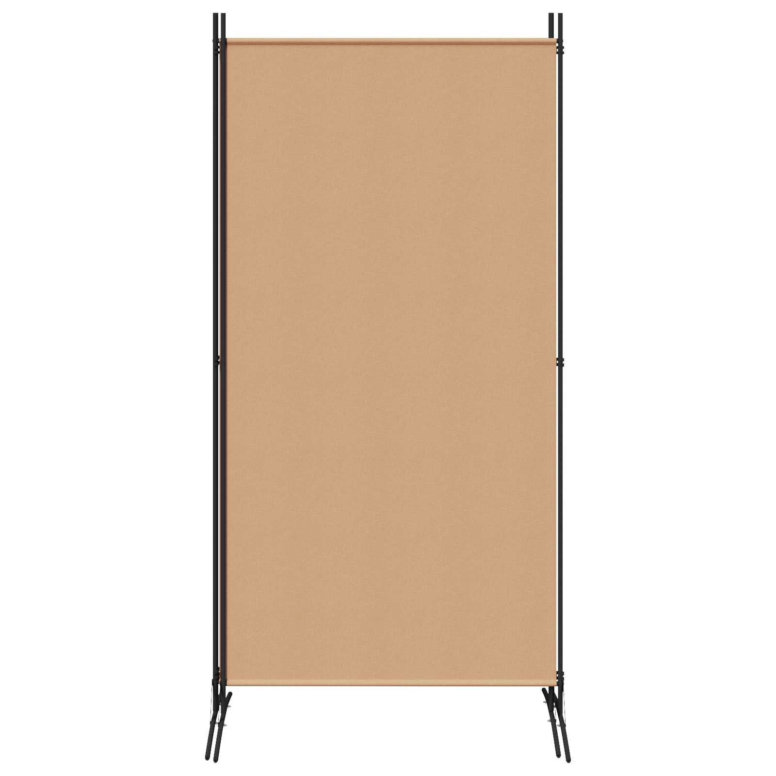 3-Panel Room Divider Μπεζ 260 x 180 cm Ύφασμα - Pakobazaar