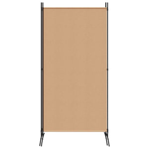 3-Panel Room Divider Μπεζ 260 x 180 cm Ύφασμα - Pakobazaar