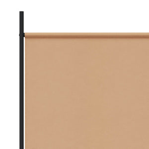 Μονοπλάκι Διαχωριστής Δωματίου Μπεζ 175 x 180 cm Ύφασμα - Pakobazaar