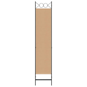 3-Panel Room Divider Μπεζ 120 x 200 cm Ύφασμα - Pakobazaar