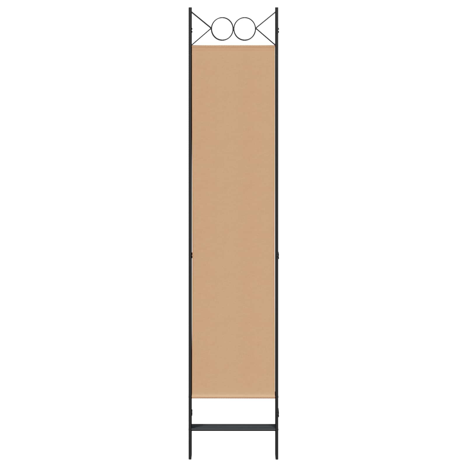 4-Πίνακας Διαχωριστικός Μπεζ 160 x 200 cm Ύφασμα - Pakobazaar