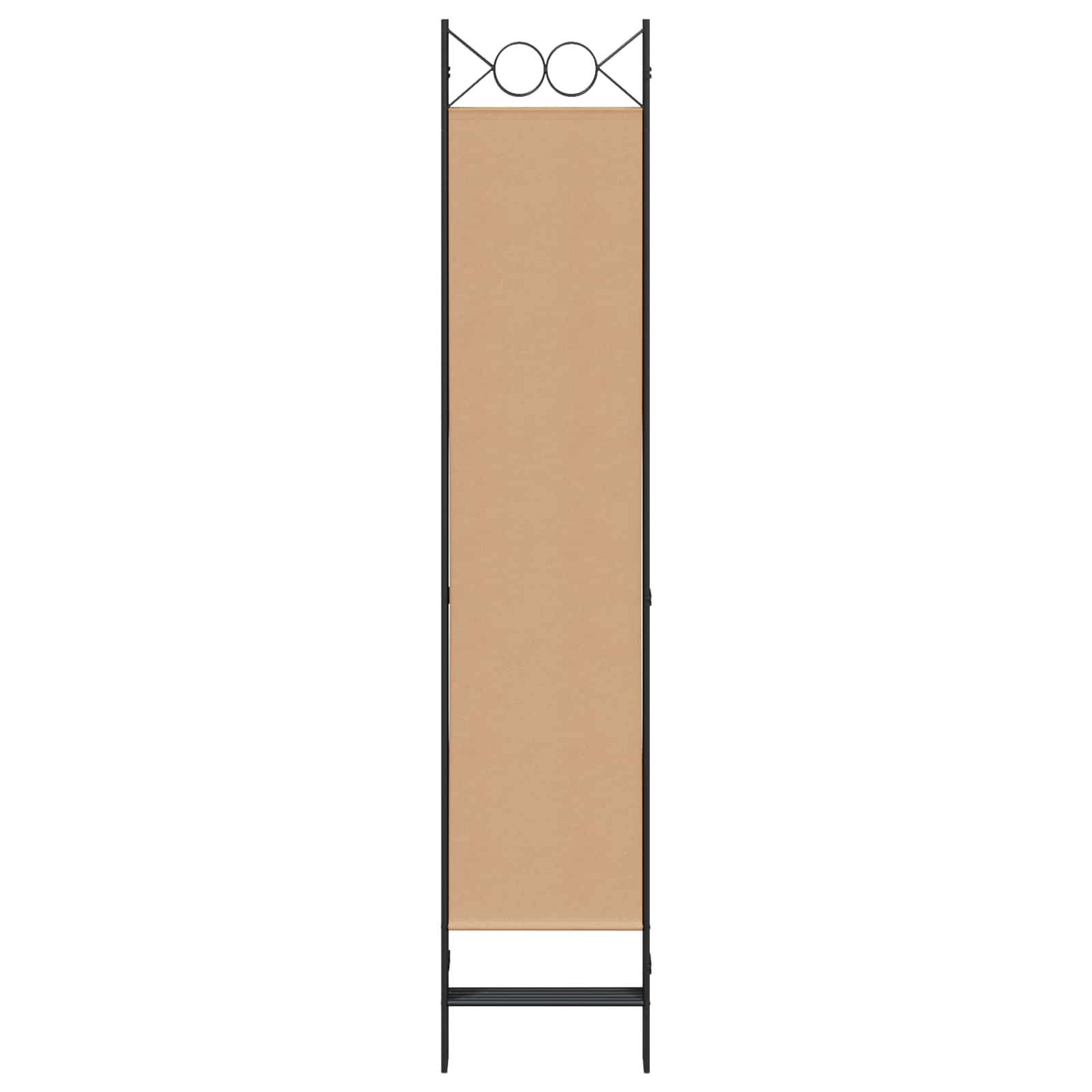 5-Panel Διχοτόμος Μπεζ 200 x 200 cm Ύφασμα - Pakobazaar