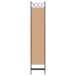 Διαχωριστικό Δωματίου 6-Πάνελ Μπεζ 240 x 200 cm Ύφασμα - Pakobazaar