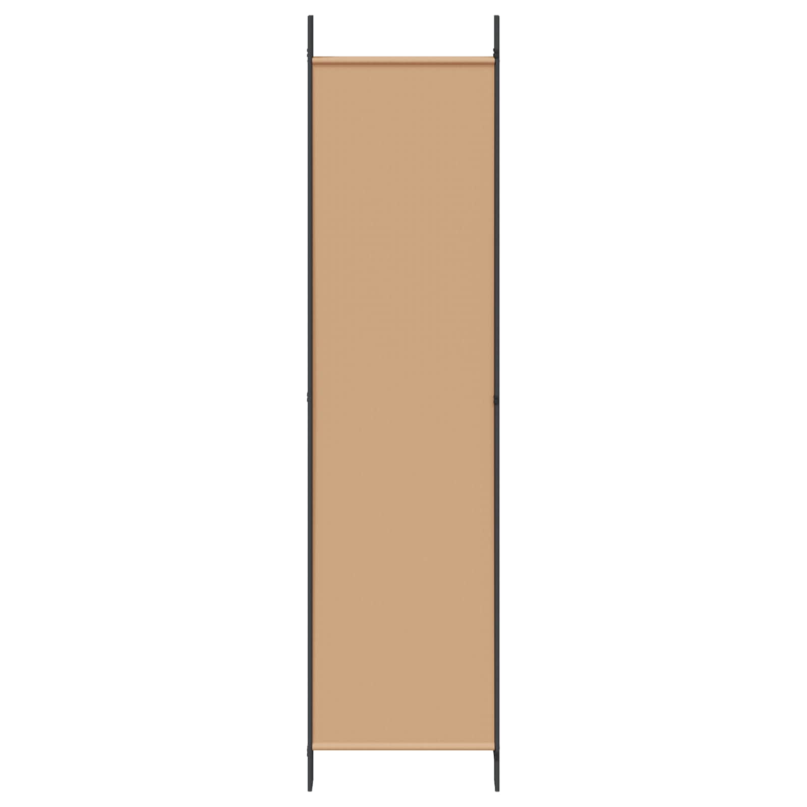 5-Panel Διχοτόμος Μπεζ 250 x 200 cm Ύφασμα - Pakobazaar