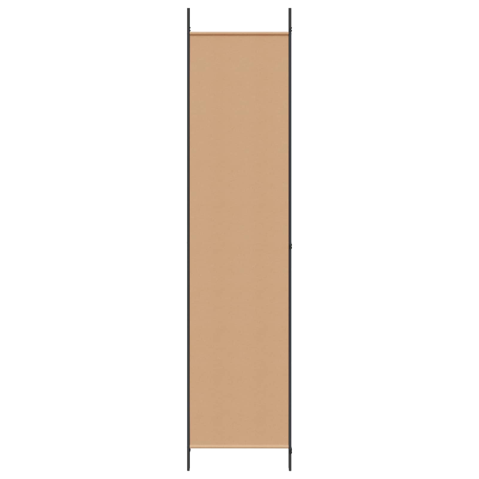 3-Panel Room Divider Μπεζ 150 x 220 cm Ύφασμα - Pakobazaar