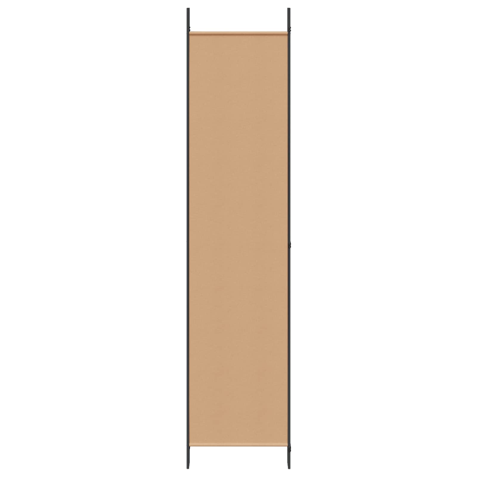 5-Panel Διχοτόμος Μπεζ 250 x 220 cm Ύφασμα - Pakobazaar