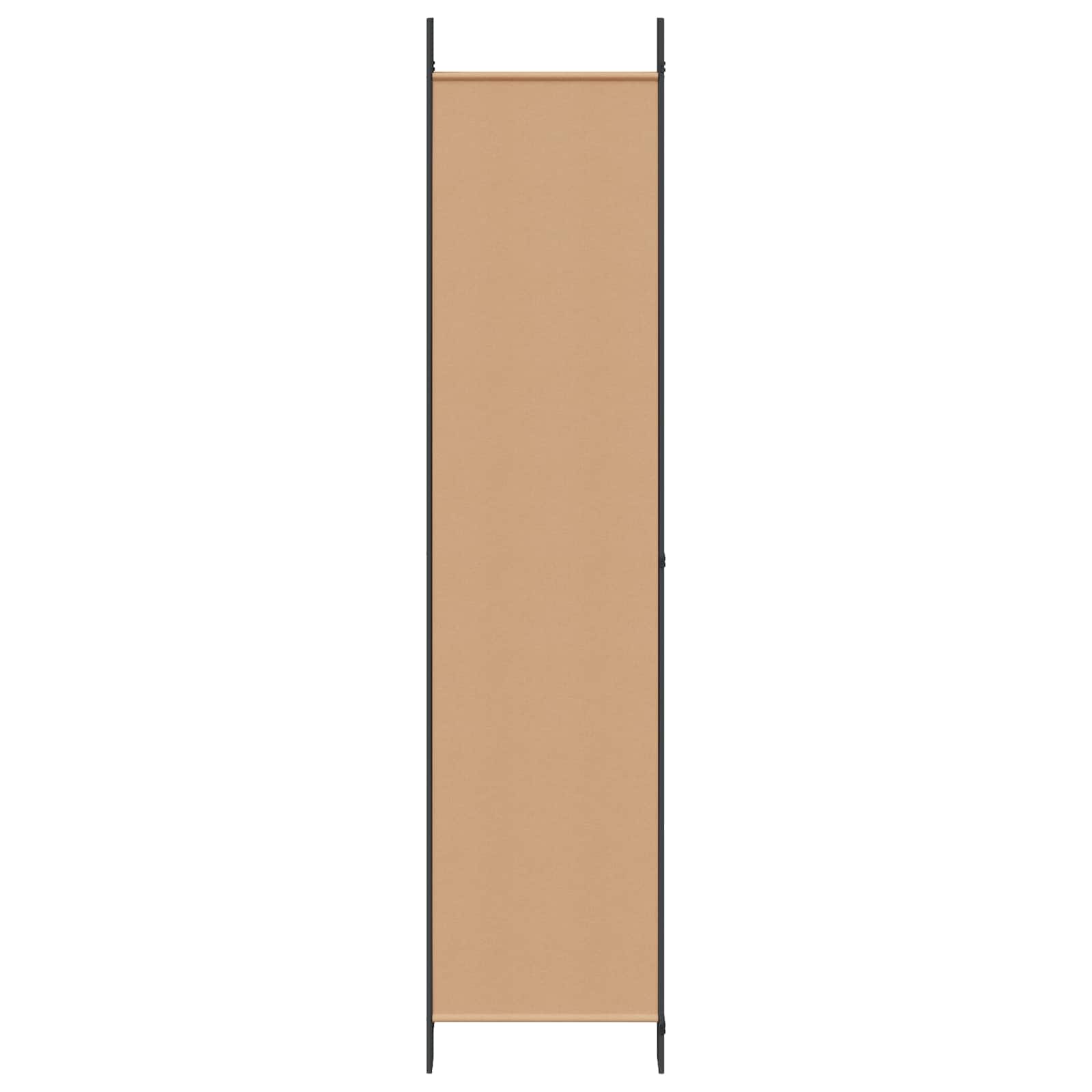 Διαχωριστικό Δωματίου 6-Πάνελ Μπεζ 300 x 220 cm Ύφασμα - Pakobazaar