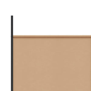Διαχωριστικό Δωματίου 4-Πανέλων Μπεζ 200 x 180 cm Ύφασμα - Pakobazaar