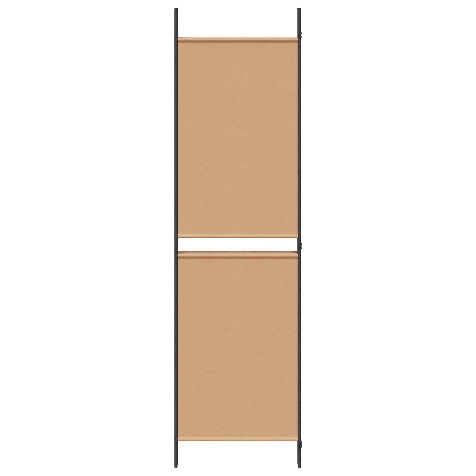 Διαχωριστικό Δωματίου 4-Πανέλων Μπεζ 200 x 180 cm Ύφασμα - Pakobazaar