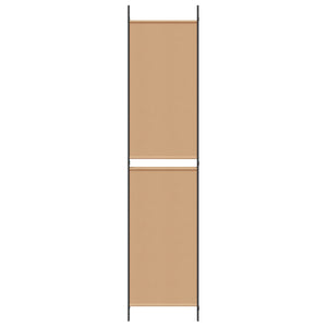 3-Panel Room Divider Μπεζ 150 x 220 cm Ύφασμα - Pakobazaar