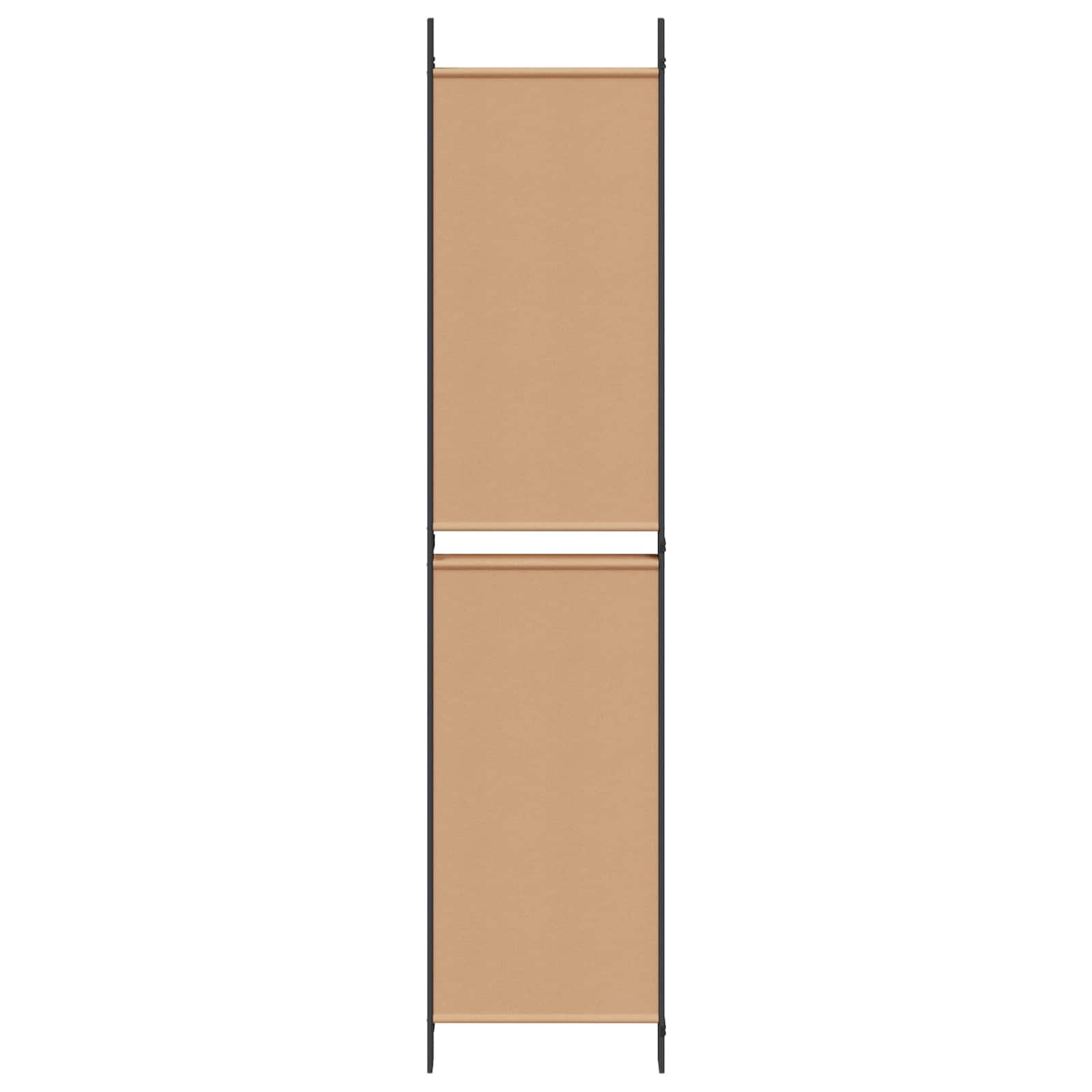5-Panel Διχοτόμος Μπεζ 250 x 220 cm Ύφασμα - Pakobazaar