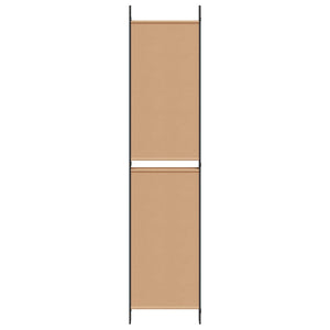 5-Panel Διχοτόμος Μπεζ 250 x 220 cm Ύφασμα - Pakobazaar
