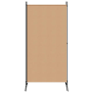 Δίαυλος Δωματίου 2 Πάνελ Μπεζ 175 x 180 cm Ύφασμα - Pakobazaar