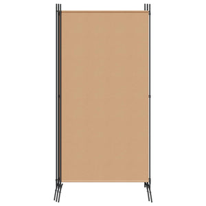 4-Πίνακας Διαχωριστικός Μπεζ 346 x 180 cm Ύφασμα - Pakobazaar