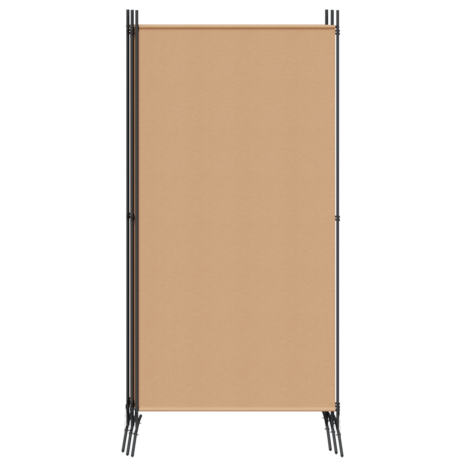 5-Panel Διχοτόμος Μπεζ 433 x 180 cm Ύφασμα - Pakobazaar