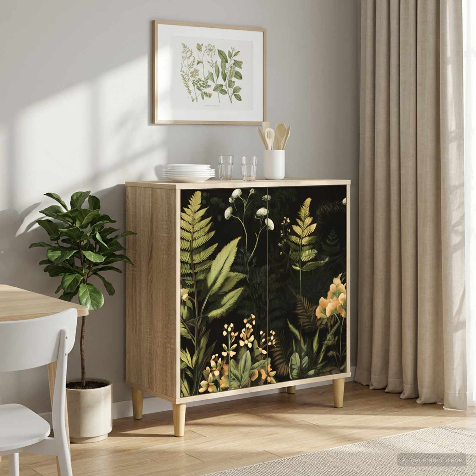 Πλαϊνό γραφείο RHENEN Sonoma 69 x 33 x 75 εκ. - Pakobazaar