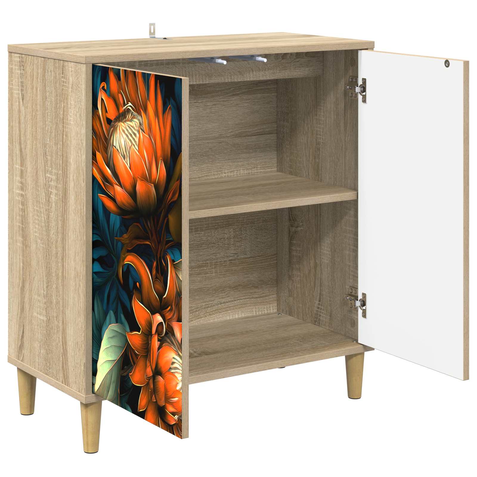 Πλαϊνό γραφείο LOCHEM Sonoma 69 x 33 x 75 εκ. - Pakobazaar