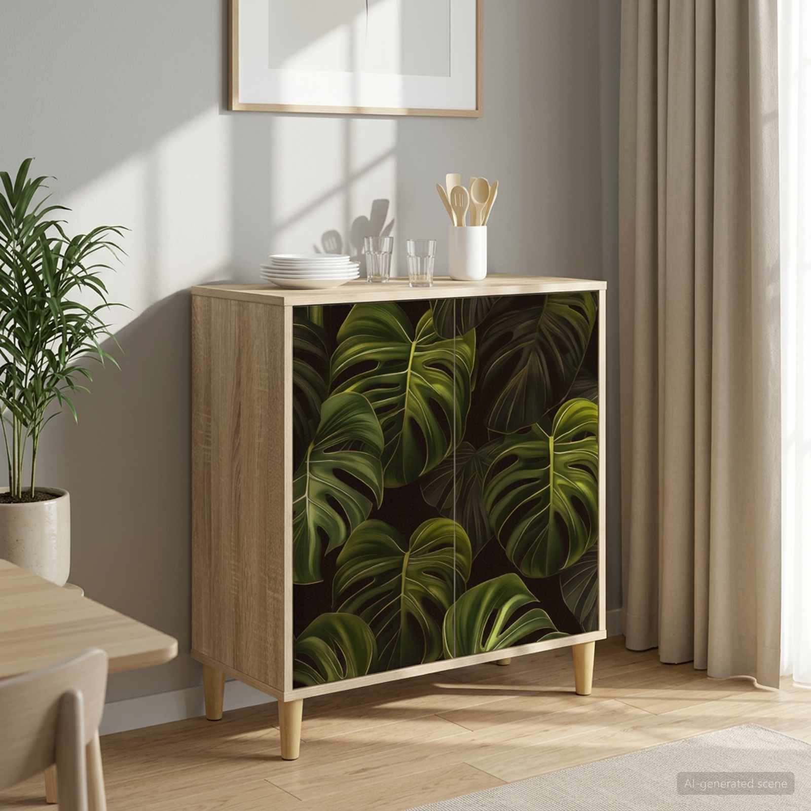Πλαϊνό γραφείο ELBURG Sonoma 69 x 33 x 75 εκ. - Pakobazaar