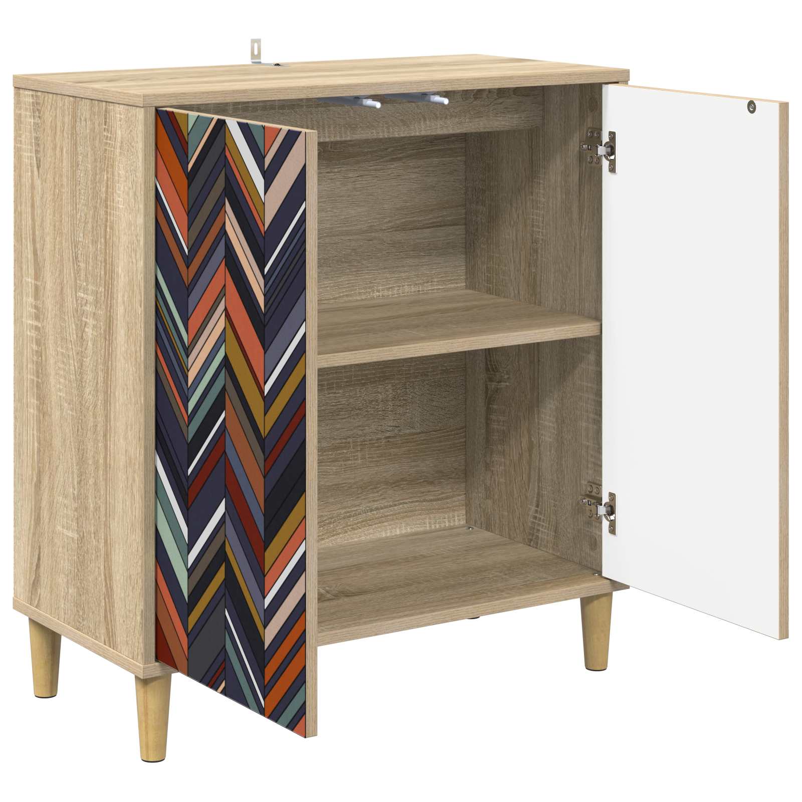 Πλαϊνό γραφείο OMMEN Sonoma 69 x 33 x 75 εκ. Επεξεργασμένο Ξύλο - Pakobazaar