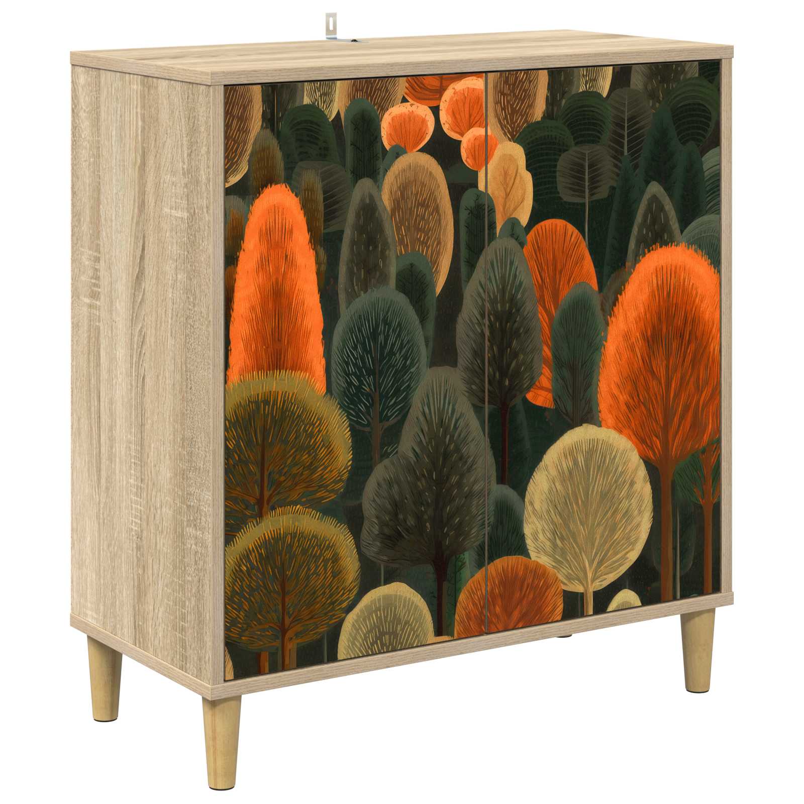 Πλαϊνό γραφείο ZAANDAM Sonoma 69 x 33 x 75 εκ. - Pakobazaar
