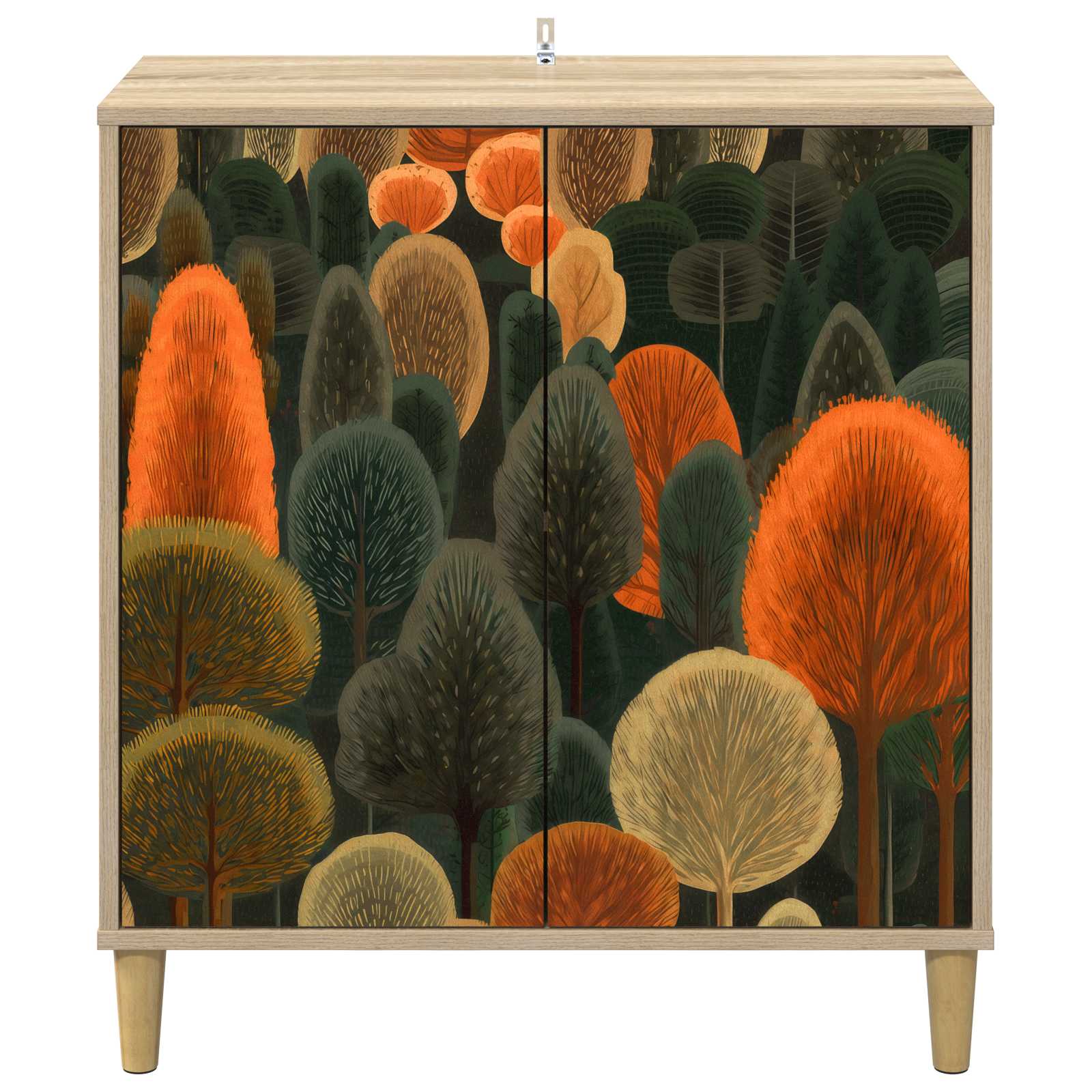 Πλαϊνό γραφείο ZAANDAM Sonoma 69 x 33 x 75 εκ. - Pakobazaar