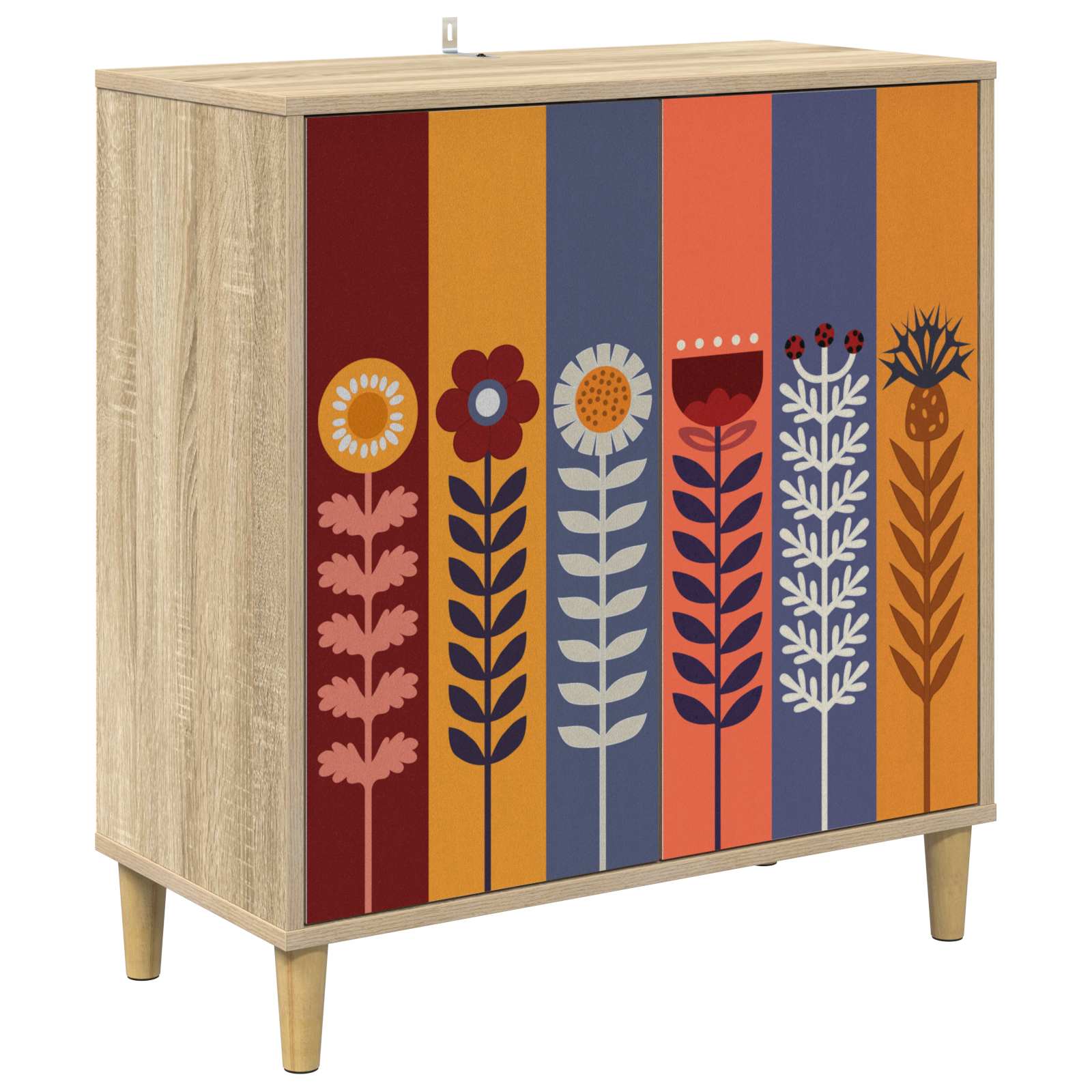 Πλαϊνό γραφείο ESSEN Sonoma 69 x 33 x 75 εκ. Επεξεργασμένο Ξύλο