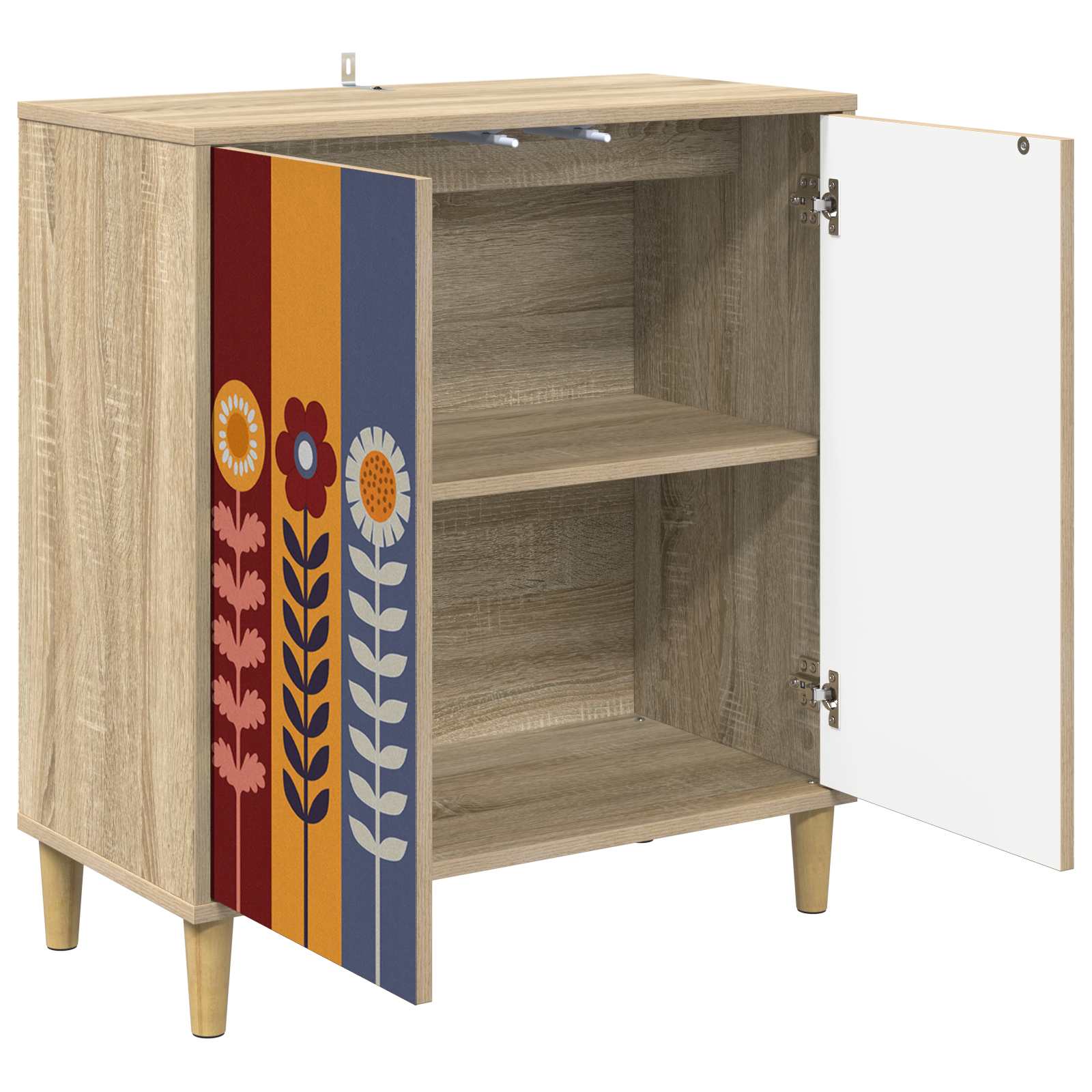 Πλαϊνό γραφείο ESSEN Sonoma 69 x 33 x 75 εκ. Επεξεργασμένο Ξύλο