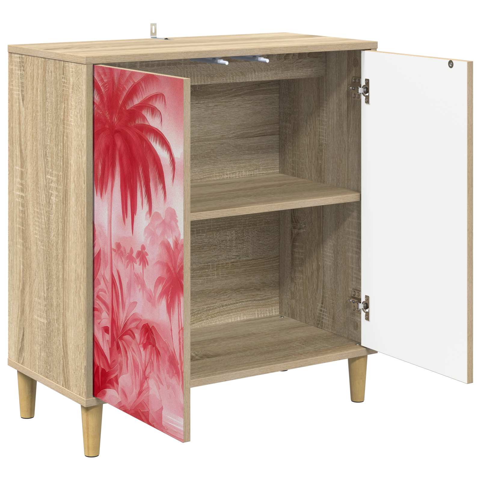 Πλαϊνό γραφείο AACHEN Sonoma 69 x 33 x 75 εκ. - Pakobazaar