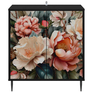 Πλαϊνό γραφείο BORNE Μαύρη Δρυς 69 x 33 x 76 εκ.